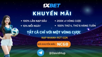 Khuyến mãi 1XBET - Ưu đãi nạp đầu lên đến 200% hàng tuần